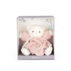 P'tit Patapouf Ourson Plume KALOO Rose Poudré -MADE4BABY BOUTIQUE plume patapouf ourson 3