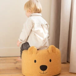 Pouf Teddy Bear CHILDHOME Beige 12 Pouf Teddy Bear CHILDHOME Beige -MADE4BABY BOUTIQUE pouf teddy bear childhome beige 2