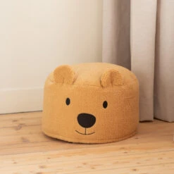 Pouf Teddy Bear CHILDHOME Beige 14 Pouf Teddy Bear CHILDHOME Beige -MADE4BABY BOUTIQUE pouf teddy bear childhome beige 4