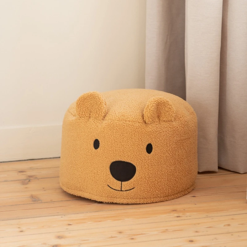 Pouf Teddy Bear CHILDHOME Beige 7 Pouf Teddy Bear CHILDHOME Beige – Image 5