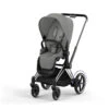 Poussette Complète EPriam 2 CYBEX Chrome Black / Mirage Grey 1 Poussette Complète EPriam 2 CYBEX Chrome Black / Mirage Grey -MADE4BABY BOUTIQUE poussette complete epriam 2 cybex chrome black mirage grey