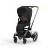 Poussette Complète EPriam 2 CYBEX Chrome Brown / Sepia Black -MADE4BABY BOUTIQUE poussette complete epriam 2 cybex chrome brown sepia black