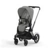 Poussette Complète EPriam 2 CYBEX Matt Black / Mirage Grey -MADE4BABY BOUTIQUE poussette complete epriam 2 cybex matt black mirage grey