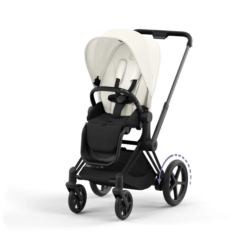 Poussette Complète EPriam 2 CYBEX Matt Black / Off White 3 Poussette Complète EPriam 2 CYBEX Matt Black / Off White