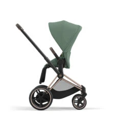 Poussette Complète EPriam 2 CYBEX RoseGold / Leaf Green -MADE4BABY BOUTIQUE poussette complete epriam 2 cybex rosegold leaf green 2