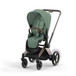 Poussette Complète EPriam 2 CYBEX RoseGold / Leaf Green