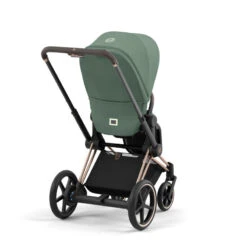 Poussette Complète EPriam 2 CYBEX RoseGold / Leaf Green -MADE4BABY BOUTIQUE poussette complete epriam 2 cybex rosegold leaf green 7