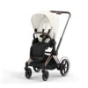 Poussette Complète EPriam 2 CYBEX Rosegold / Off White -MADE4BABY BOUTIQUE poussette complete epriam 2 cybex rosegold off white