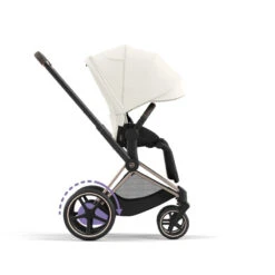 Poussette Complète EPriam 2 CYBEX Rosegold / Off White -MADE4BABY BOUTIQUE poussette complete epriam 2 cybex rosegold off white 3