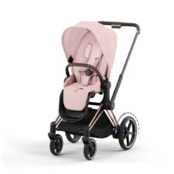 Poussette Complète EPriam 2 CYBEX Rosegold / Peach Pink
