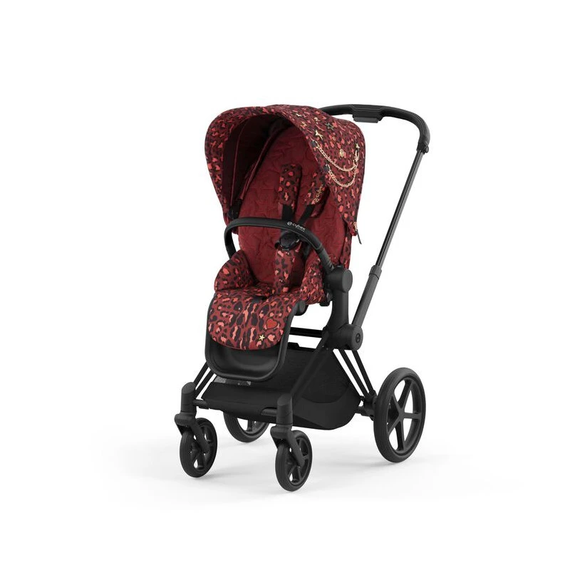 Poussette Complète EPriam 2 Matt Black CYBEX Rockstar 3 Poussette Complète EPriam 2 Matt Black CYBEX Rockstar