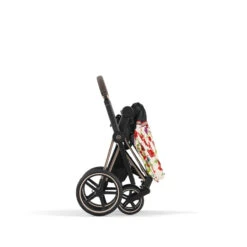 Poussette Complète EPriam 2 Rosegold CYBEX Spring Blossom Light -MADE4BABY BOUTIQUE poussette complete epriam 2 rosegold cybex spring blossom light 4