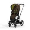 Poussette Complète EPriam 2 CYBEX Chrome Black/Khaki Green -MADE4BABY BOUTIQUE poussette complete epriam 20 cybex chrome blackkhaki green