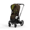 Poussette Complète EPriam 2 CYBEX Matt Black/Khaki Green 2 Poussette Complète EPriam 2 CYBEX Matt Black/Khaki Green -MADE4BABY BOUTIQUE poussette complete epriam 20 cybex matt blackkhaki green