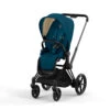 Poussette Complète EPriam 2 CYBEX Matt Black/Mountain Blue -MADE4BABY BOUTIQUE poussette complete epriam 20 cybex matt blackmountain blue