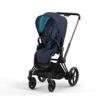 Poussette Complète EPriam 2 CYBEX Matt Black/Nautical Blue 1 Poussette Complète EPriam 2 CYBEX Matt Black/Nautical Blue -MADE4BABY BOUTIQUE poussette complete epriam 20 cybex matt blacknautical blue