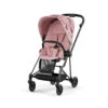Poussette Complète Mios 3 Matt Black CYBEX Simply Flowers Pink -MADE4BABY BOUTIQUE poussette complete mios 3 matt black cybex simply flowers pink