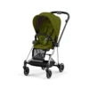 Poussette Complète Mios 3 CYBEX Chrome Black/Khaki Green