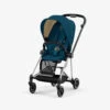 Poussette Complète Mios 3 CYBEX Chrome Black/Mountain Blue -MADE4BABY BOUTIQUE poussette complete mios 30 cybex chrome blackmountain blue