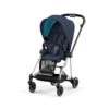 Poussette Complète Mios 3 CYBEX Chrome Black/Nautical Blue -MADE4BABY BOUTIQUE poussette complete mios 30 cybex chrome blacknautical blue