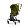 Poussette Complète Mios 3 CYBEX Chrome Brown/Khaki Green -MADE4BABY BOUTIQUE poussette complete mios 30 cybex chrome brownkhaki green