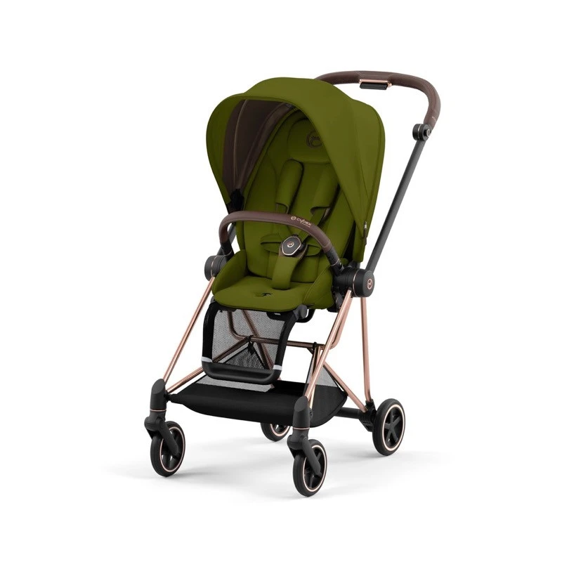Poussette Complète Mios 3 CYBEX Rosegold/Khaki Green 3 Poussette Complète Mios 3 CYBEX Rosegold/Khaki Green
