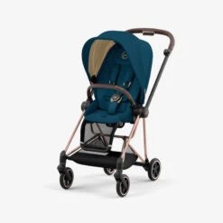 Poussette Complète Mios 3 CYBEX Rosegold/Mountain Blue