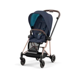 Poussette Complète Mios 3 CYBEX Rosegold/Nautical Blue