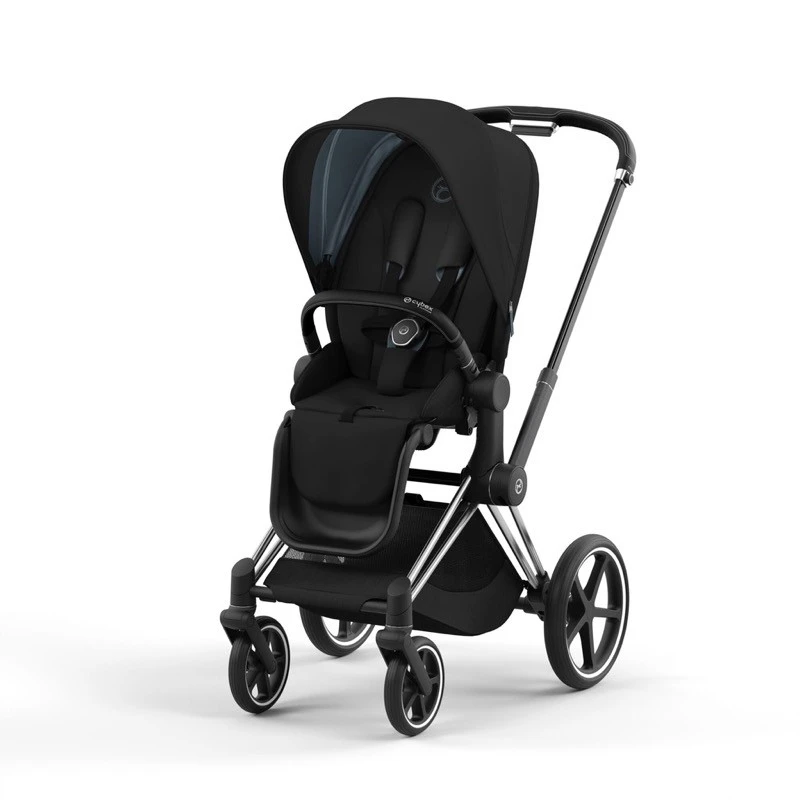Poussette Complète Priam 4 CYBEX Chrome Black/Deep Black 3 Poussette Complète Priam 4 CYBEX Chrome Black/Deep Black