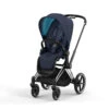 Poussette Complète Priam 4 CYBEX Chrome Black/Nautical Blue -MADE4BABY BOUTIQUE poussette complete priam 30 cybex chrome blacknautical blue
