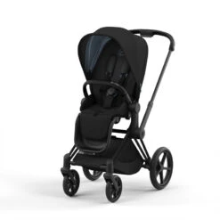 Poussette Complète Priam 4 CYBEX Matt Black/Deep Black