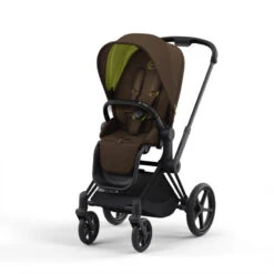Poussette Complète Priam 4 CYBEX Matt Black/Khaki Green