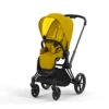 Poussette Complète Priam 4 CYBEX Matt Black/Mustard Yellow -MADE4BABY BOUTIQUE poussette complete priam 30 cybex matt blackmustard yellow