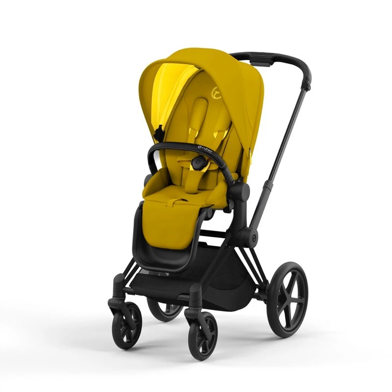 Poussette Complète Priam 4 CYBEX Matt Black/Mustard Yellow 3 Poussette Complète Priam 4 CYBEX Matt Black/Mustard Yellow