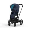 Poussette Complète Priam 4 CYBEX Matt Black/Nautical Blue -MADE4BABY BOUTIQUE poussette complete priam 30 cybex matt blacknautical blue
