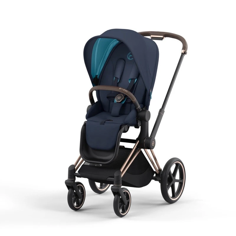 Poussette Complète Priam 4 CYBEX Rosegold/Nautical Blue 3 Poussette Complète Priam 4 CYBEX Rosegold/Nautical Blue