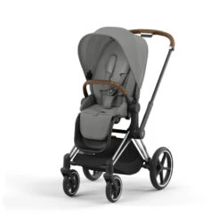 Poussette Complète Priam 4 CYBEX Chrome Brown / Mirage Grey