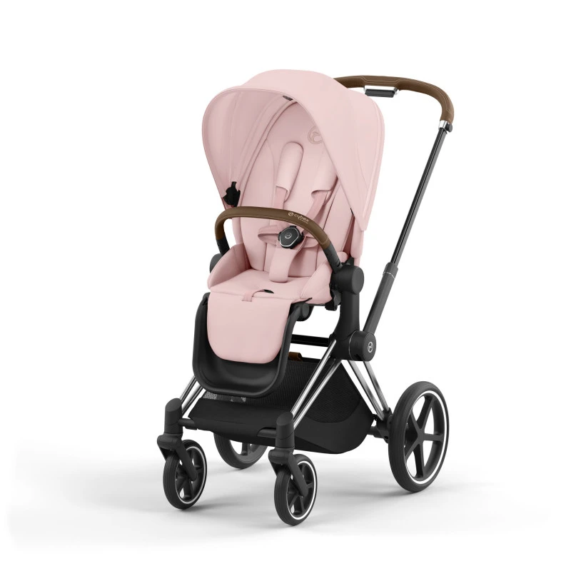 Poussette Complète Priam 4 CYBEX Chrome Brown / Peach Pink 3 Poussette Complète Priam 4 CYBEX Chrome Brown / Peach Pink
