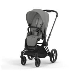 Poussette Complète Priam 4 CYBEX Matt Back / Mirage Grey