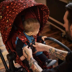 Poussette Complète Priam 4 Matt Black CYBEX Rockstar -MADE4BABY BOUTIQUE poussette complete priam 4 matt black cybex rockstar 2