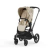 Poussette Complète Priam 4 Matt Black CYBEX Simply Flowers Beige -MADE4BABY BOUTIQUE poussette complete priam 4 matt black cybex simply flowers beige