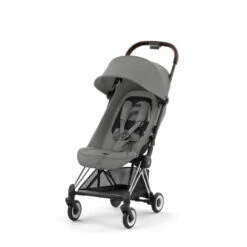 Poussette Coya CYBEX Chrome Brown/Mirage Grey -MADE4BABY BOUTIQUE poussette coya cybex chrome brownmirage grey 4