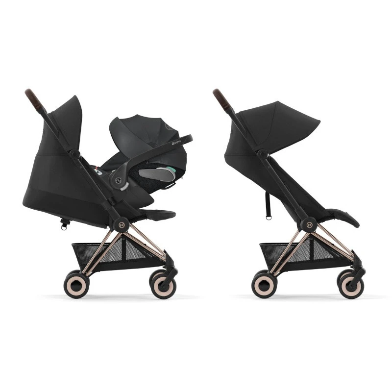 Poussette Coya CYBEX Rosegold/Mirage Grey 4 Poussette Coya CYBEX Rosegold/Mirage Grey – Image 2