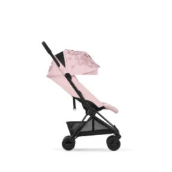 Poussette Coya Matt Black CYBEX Simply Flowers, Light Pink -MADE4BABY BOUTIQUE poussette coya matt black cybex simply flowers light pink 5