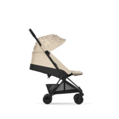 Poussette Coya Matt Black CYBEX Simply Flowers, Mid Beige -MADE4BABY BOUTIQUE poussette coya matt black cybex simply flowers mid beige 4