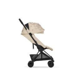 Poussette Coya Matt Black CYBEX Simply Flowers, Mid Beige -MADE4BABY BOUTIQUE poussette coya matt black cybex simply flowers mid beige 5