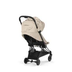 Poussette Coya Matt Black CYBEX Simply Flowers, Mid Beige -MADE4BABY BOUTIQUE poussette coya matt black cybex simply flowers mid beige 7