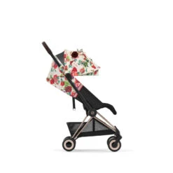Poussette Coya Rosegold CYBEX Spring Blossom, Light Beige -MADE4BABY BOUTIQUE poussette coya rosegold cybex spring blossom light beige 5