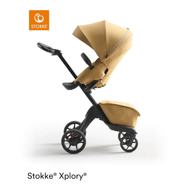 Poussette Xplory® X STOKKE® Golden Yellow 3 Poussette Xplory® X STOKKE® Golden Yellow
