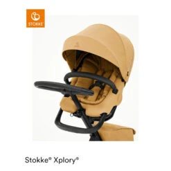Poussette Xplory® X STOKKE® Golden Yellow 9 Poussette Xplory® X STOKKE® Golden Yellow -MADE4BABY BOUTIQUE poussette xplory x stokke golden yellow 1 2